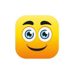 Happy face icon