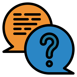 Question and answer icon