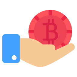 Bitcoin logo icon