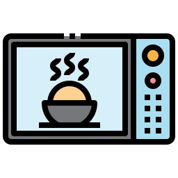 Microwave oven icon