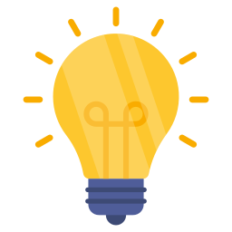 Idea bulb icon