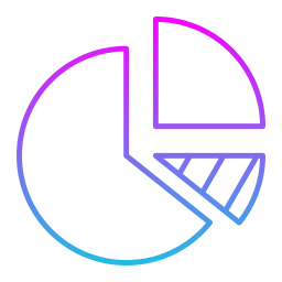diagramme circulaire Icône
