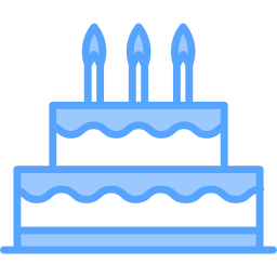 Birthday cake icon