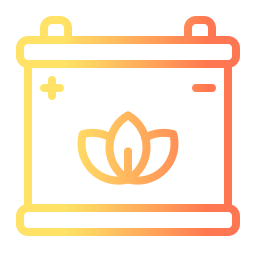 batteria ecologica icona