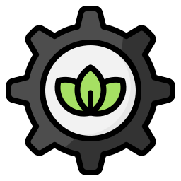 Green energy icon