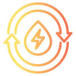 Énergie renouvelable Icône