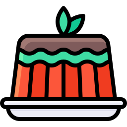 Jelly pudding icon