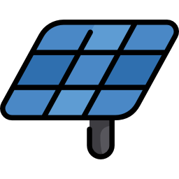 Solar panel icon