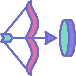 tir à l'arc Icône