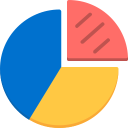 diagramme circulaire Icône