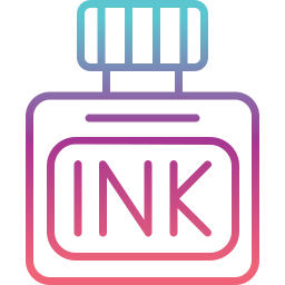 Ink bottle icon