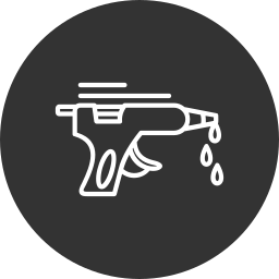 Glue gun icon