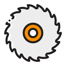 Circular saw icon