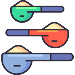 Measuring spoons icon