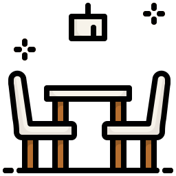 Dining table icon