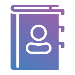 Contact book icon