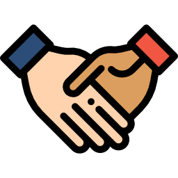 Hand shake icon