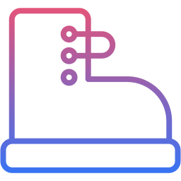 scarponcini da trekking icona
