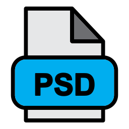 psd 파일 icon