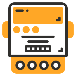 Electric meter icon