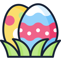 Easter day icon