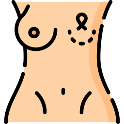 Breast cancer icon