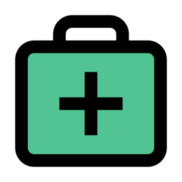 First aid kit icon