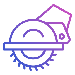 Circular saw icon