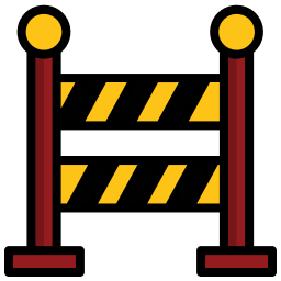 verkehrsbarriere icon