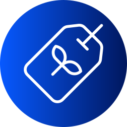 Eco tag icon