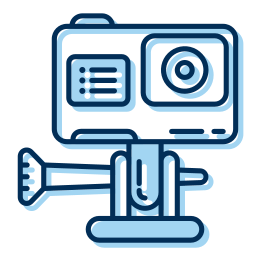 Action camera icon