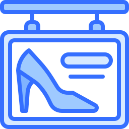 Shoe shop icon