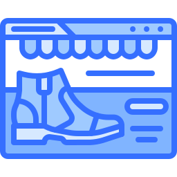 Shoe shop icon