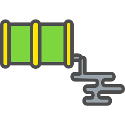 fuoriuscita di petrolio icona