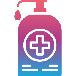 Hand sanitizer icon