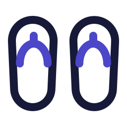 flip flops icon