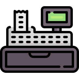 Cash register icon