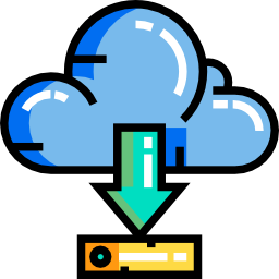 Cloud computing icon