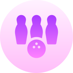 Bowling ball icon