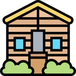 Farm house icon