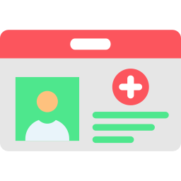 Medical card icon