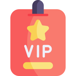 badge de priorité vip Icône