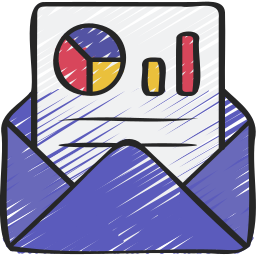 Financial report icon