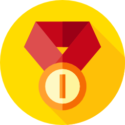 Gold medal icon