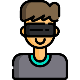 Virtual reality icon