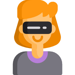 Virtual reality icon