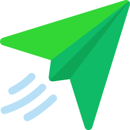 Paper plane icon