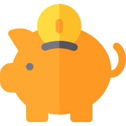 Piggy bank icon