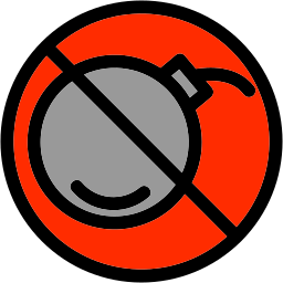 No bomb icon