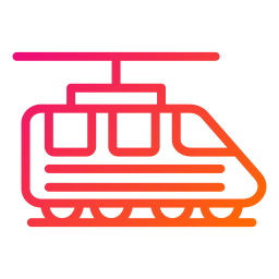 Electric train icon